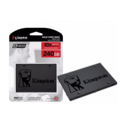 SSD Kingston A400, 240GB, SATA, Leitura 500MB/s
