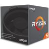 Processador AMD Ryzen 5 2600, Cooler Wraith Stealth, Cache 19MB, 3.4GHz (3.9GHz Max Turbo), AM4, SEM VÍDEO - YD2600BBAFBOX